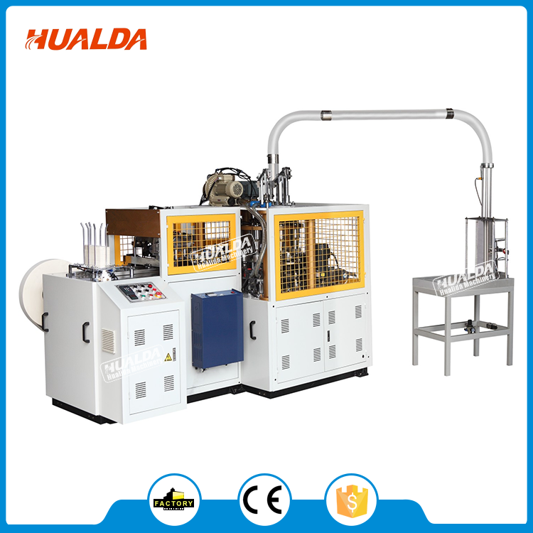 High Speed Paper Cup Forming Machine , Tea Cup Manufacturing Machine