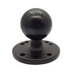 61mm 0.05kgs Ball Adapter Mount , 1.5in Rubber Ball Mount