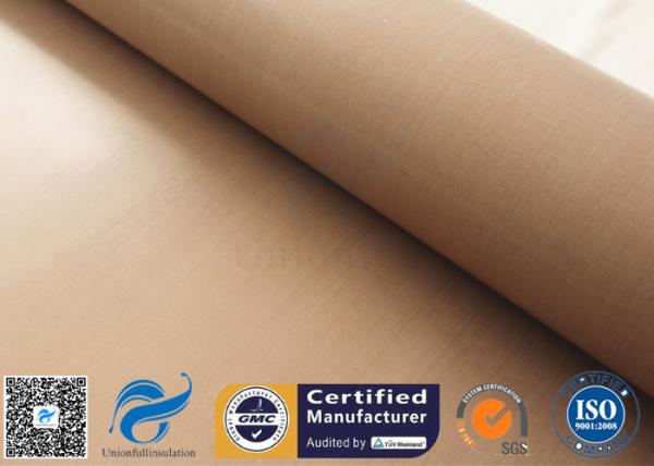 Quality Non Stick PTFE Coated Fiberglass Cloth For Heat Press Machine for sale