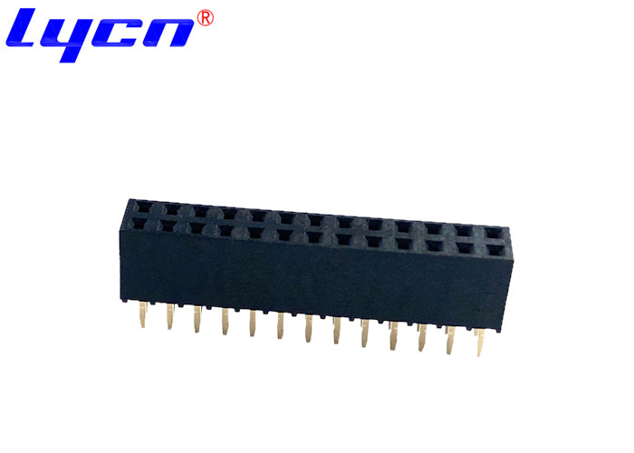 Current Rating 3.0A Female Header Connector 2.54 mm Pitch U Terminal Height 8.5mm