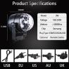 Buy cheap RGB Disco Ball Party Lights DJ Disco Light LED Projector Strobe Lamp Birthday Party Car Club Bar Karaoke Xmas Sound Acti from wholesalers