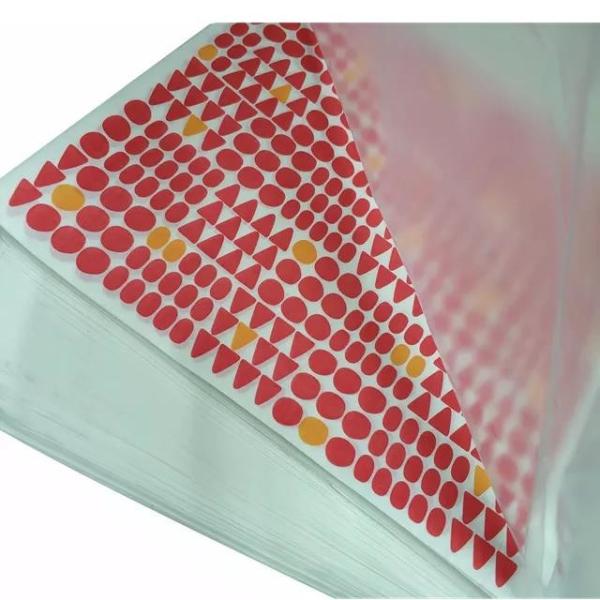 Buy cheap Colorful 40gsm Wax Paper Sandwich Wrap 50gsm White For Food from wholesalers