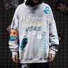Buy cheap clothing manufacturer for small business All Match 80 Cotton 20 Polyester Hoodie Three Dimensional Printing from wholesalers