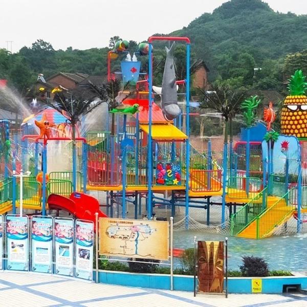 Buy cheap Weather Proof Outdoor Water Play Park Aquatic Play Equipment Customization from wholesalers