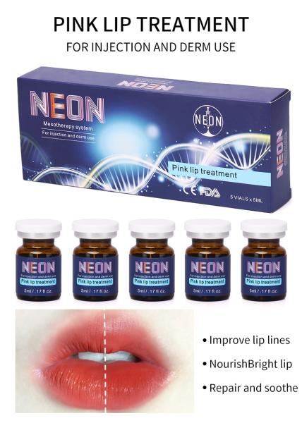 Buy cheap Pink Lip Treatment Serum Mesotherapy Lip Repair Serum Injection 0.17 fl oz from wholesalers