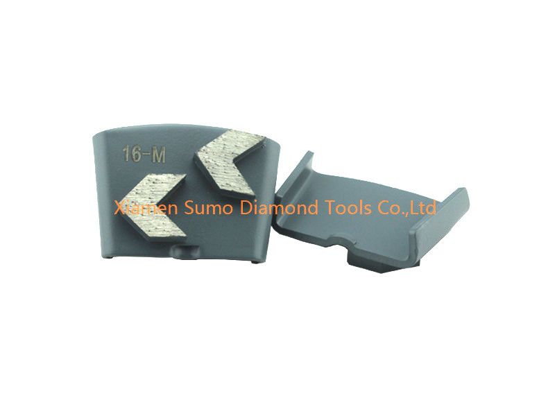 Floor Grinder HTC Diamond Tooling Two Arrow Concrete Grinding Disk