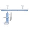 Buy cheap Bridge Type Hospital ICU Pendant Ceiling Mounted For Intensive Care Rooms from wholesalers
