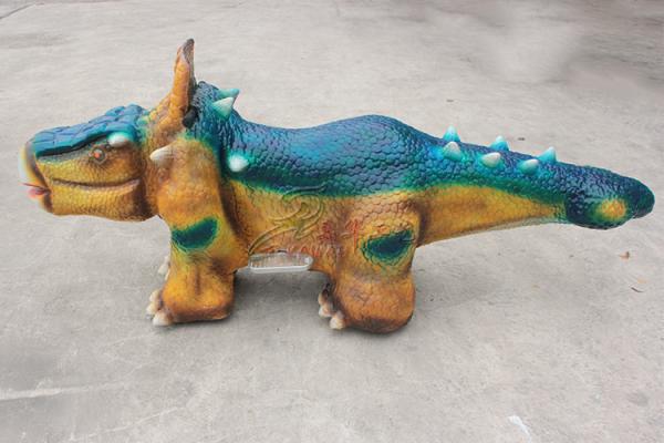 Buy cheap Indoor / Outdoor Life Size Animatronic Dinosaur Ride Custom Design Support from wholesalers