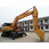Buy cheap Korean Used Wheel Excavator , Hyundai R200W Used 20 Ton Excavators Long Life Span from wholesalers