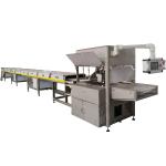 Stainless Steel Chocolate Enrobing Machine Automatic For Food / Beverage