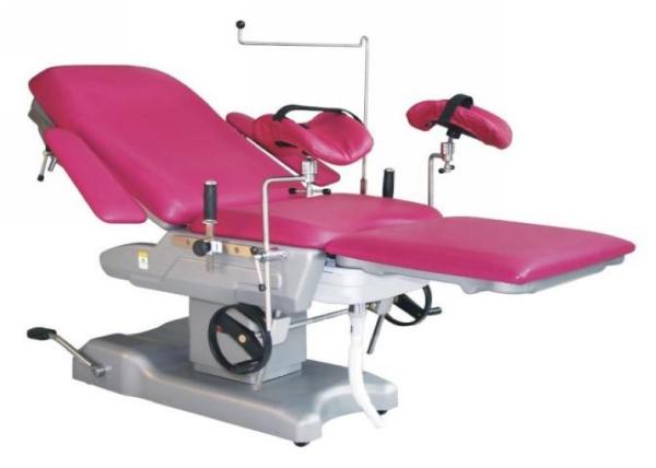 Quality Medical Gynecological Anti Rust Steel Structure Hydraulic Obstetrics Table for sale