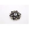 Buy cheap Fashionable Rhinestone Shoe Clips 95mm*22mm With Hanging Plating from wholesalers