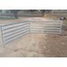 Buy cheap Heavy Duty Cattle Yard Panels And Gate 80G Zinc Coated 80MM Tube Easy Install from wholesalers