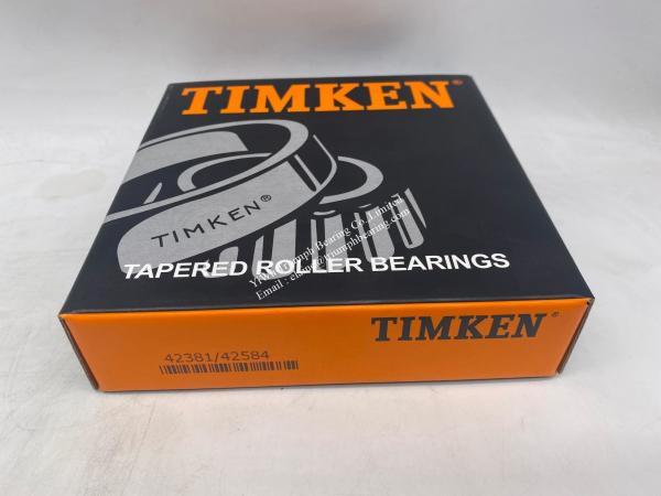 Buy cheap TIMKEN Taper Roller Bearings 42381/42584 from wholesalers