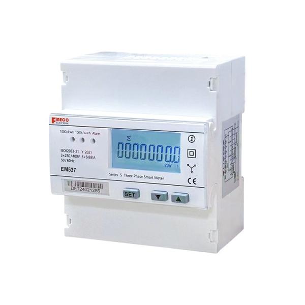 Buy cheap EM537 3*230/400V 5 65 A Three Phase Bi-Directional Electrical Energy Meter -25 to 75 from wholesalers