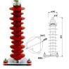 Buy cheap Outdoor Zinc Oxide Lightning Arrester , 40.5kV HV Metal Oxide Surge Arrester from wholesalers