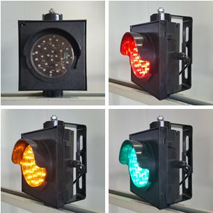 Rotable Detachable Lenses 100MM LED Module Toy Teaching Parking Traffic Light Part