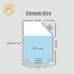 500g Mylar BOPP Plastic Detergent Packaging Pouch Agricultural Pesticide