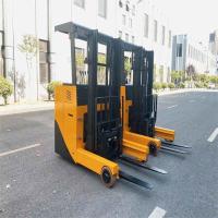 Buy cheap Multi direction Electric Reach Forklift Walking Pallet Stacker 2500KG product