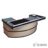 Buy cheap Aluminum Alloy Electric Supermarket Checkout Counter With Convey Belt from wholesalers