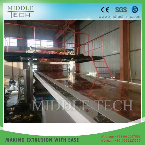 Buy cheap Plastic PVC Sheet Extrusion Line For Stone Coating Sheet / Board 1220 Model from wholesalers