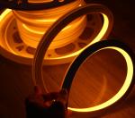 yellow decoration light DC 12V led neon sign square tube light 16*16mm flat