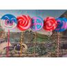 Buy cheap Shop Display Custom Color Giant Fiberglass Lollipop Diameter 80cm OEM Design from wholesalers