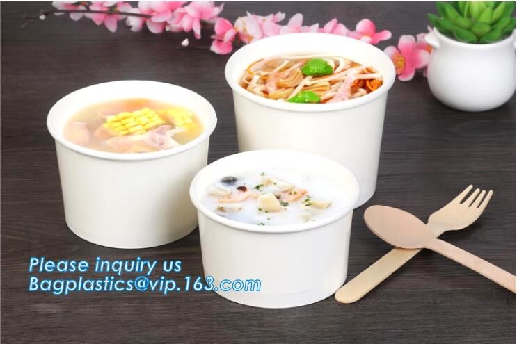 take away 8oz 4oz 7oz icecream cups with 95mm dome lids,12oz Eco-friendly recycled ice cream paper cup with lid spoon