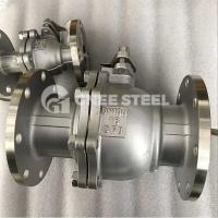 Buy cheap Stainless Steel 304 Handle Flange Ball Valve product