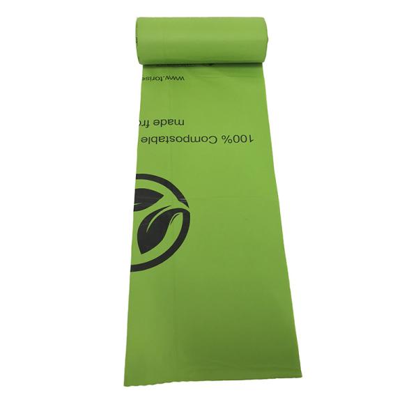 Buy cheap Nontoxic D2W Green Bio Degradable Trash Bags Biodegradable Star Sealed from wholesalers