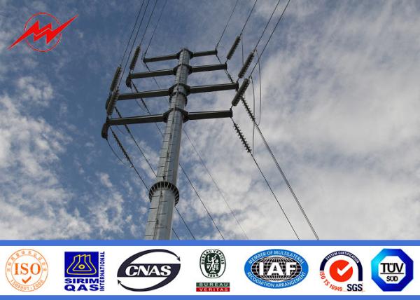 Buy cheap Astm A123 Galvanized Pipe 8-20m Steel Tubular Electric Pole from wholesalers