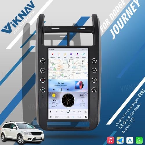 Buy cheap 13.6 Inch Wireless Carplay Head Unit Car Radio Stereo For Dodge Journey 2009-2015 Android from wholesalers