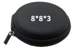 8X8X3 Zipper Earphone EVA Hard Cases