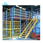 Cold Rolled Steel Q235 Industrial Mezzanine Floors 500kgs Loading Capacity