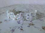 Handmade Crystal Beads Flowers Collar for Children Decoration Dance Wear