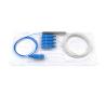 Buy cheap Mini Module 1x2 Optical Splitter Blockless SC/UPC Singlemode 900μM from wholesalers