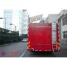 Buy cheap Red Painting 6x4 Drive Fire Fighting Truck With 100W Alarm Control System from wholesalers