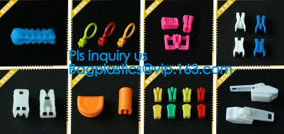 Qualities product multi colored transparent pe one track plastic zipper Product nametem Qualities product multi colored