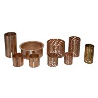 Buy cheap Cylindrical Bushes Bronze Plain Sleeve Bearings With Grease Reservoirs Oil Holes product