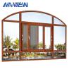Buy cheap Best Sliding Glass Windows OEM Low Price Aluminium Curved Sliding Window Chinese Supplier from wholesalers