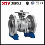 Electric Driving Mode Special Material Cast Steel Water Industrial Flanged Ball