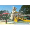 Buy cheap Crocodile Type Children Fun Play Fiberglass Water Slides for Spray Park Equipment from wholesalers