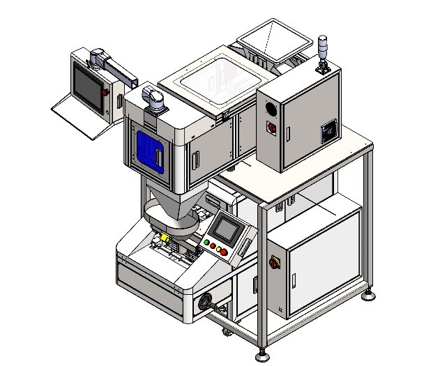 Intergrated Design Visual Counting Packing Machine For Hardware Screw Nut