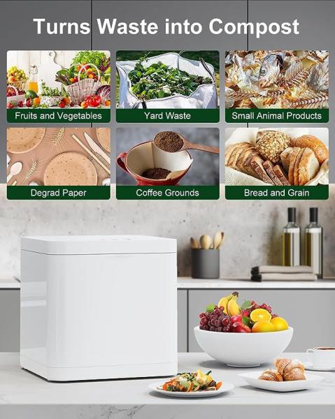 Buy cheap Desktop Kitchen Composter Machine Eco Friendly With Air Switch Control from wholesalers