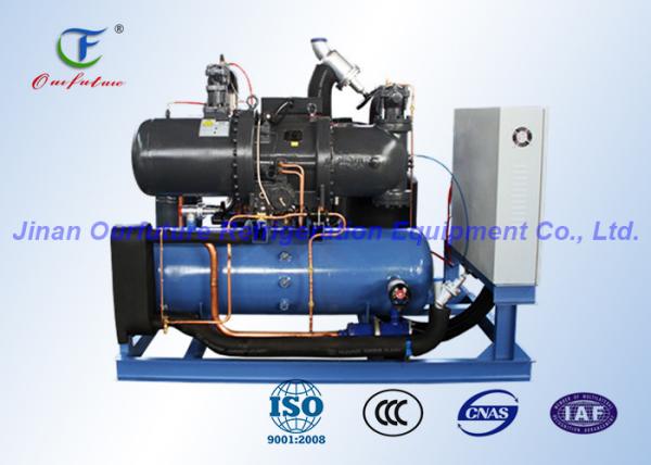 Buy cheap R22 Fusheng Screw Type Compressor Rack Unit For Walk-in Freezer from wholesalers