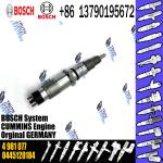 Common Rail Diesel Fuel Injector 0445120184 FOR CUMMINS 4981077 5253221