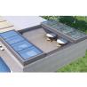 Buy cheap 5 27A 55 9A 5 12A 5 Glass Aluminum Fixed Skylight For Level 9 Wind Pressure Resistance from wholesalers