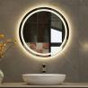 Buy cheap Tempered Round Mirror Glass 3mm Thick Digital Display LED Mirror Glass from wholesalers
