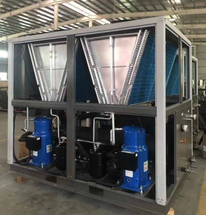 40hp Capacity Water Chiller Portable Small Environment Friendly Air Cooled