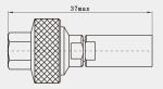 K2.92mm Male Stainless Steel RF Connector for MF540A Cable Plug